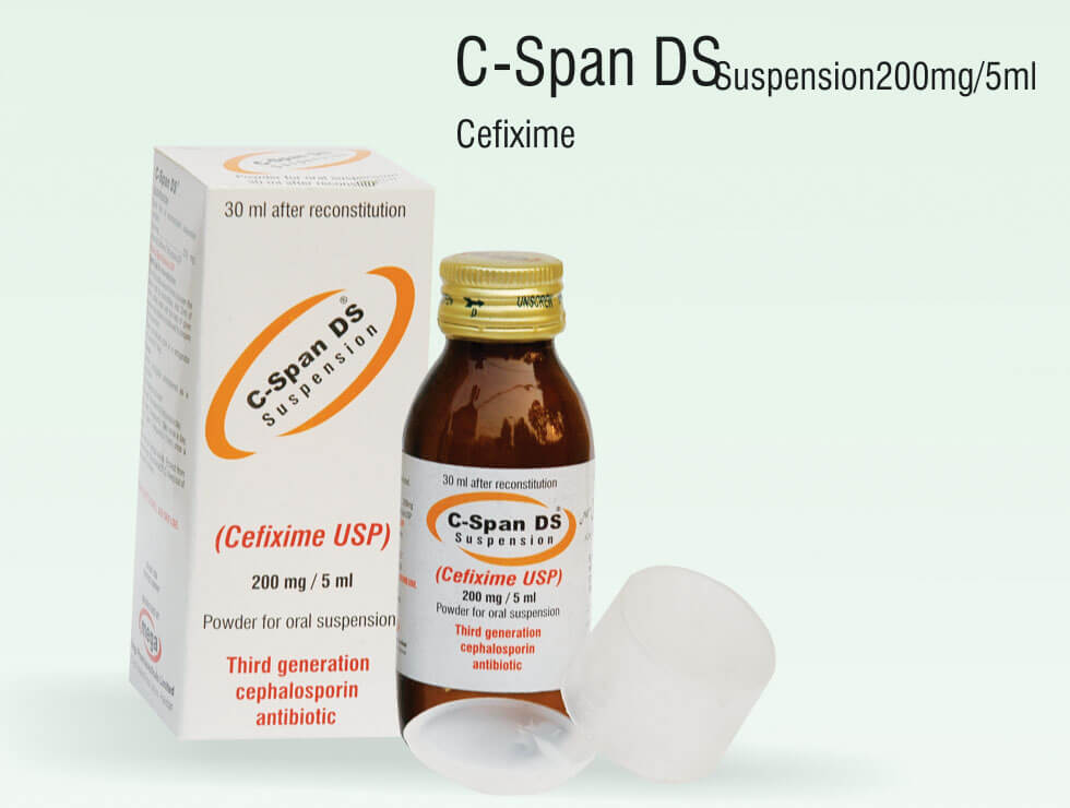 C-Span DS – Cefixime