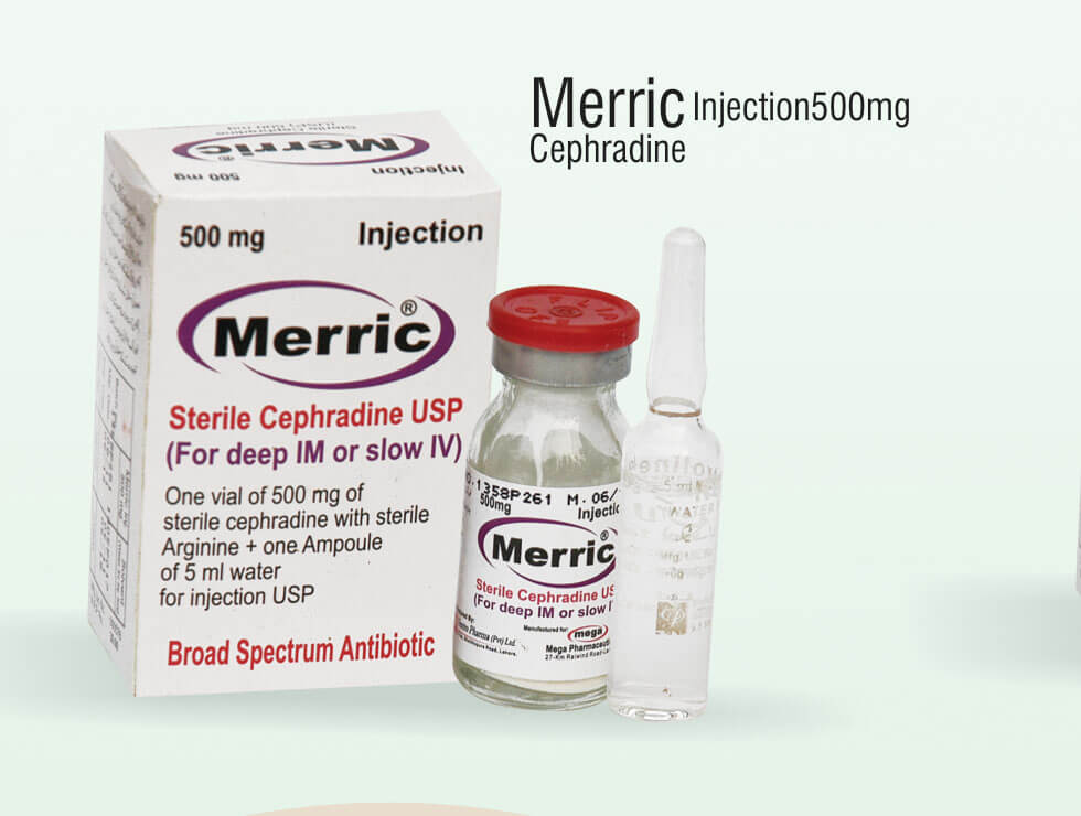 Merric Injection – Cephradine