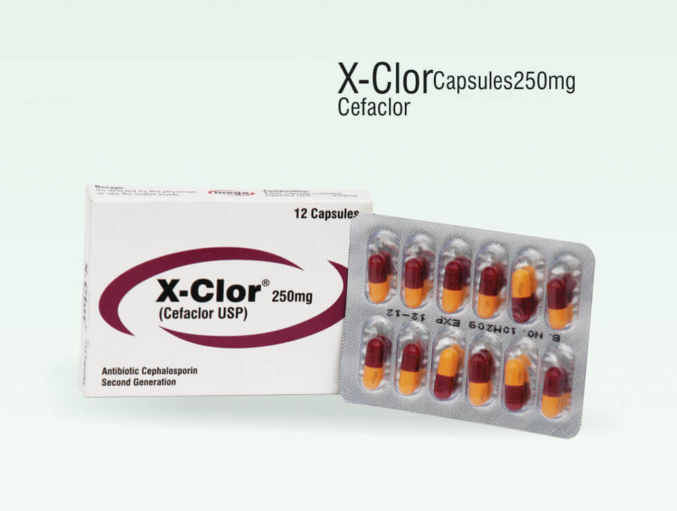 X-Clor Capsules – Cefaclor