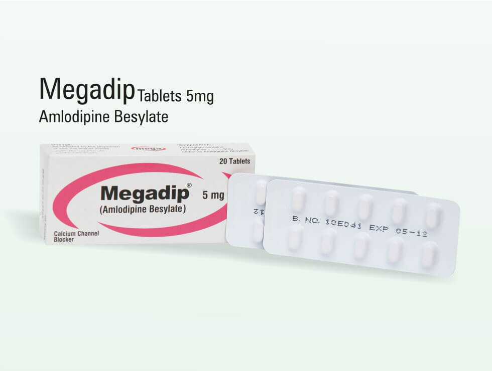 Megadip – Amlodipine Besylate