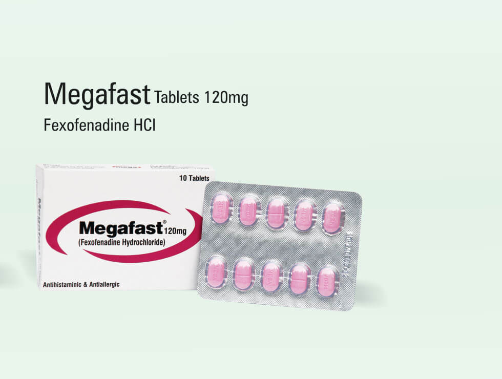 Megafast – Fexofenadine HCl