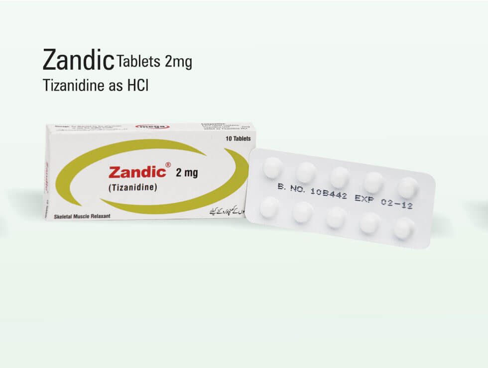 Zandic – Tizanidine As HCl
