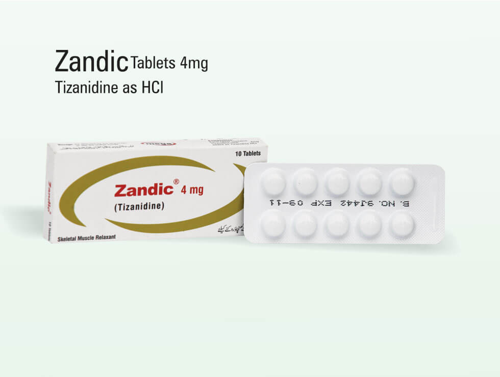 Zandic – Tizanidine As HCl